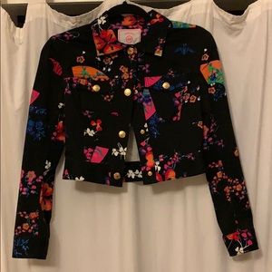Versace for H&M cropped jacket